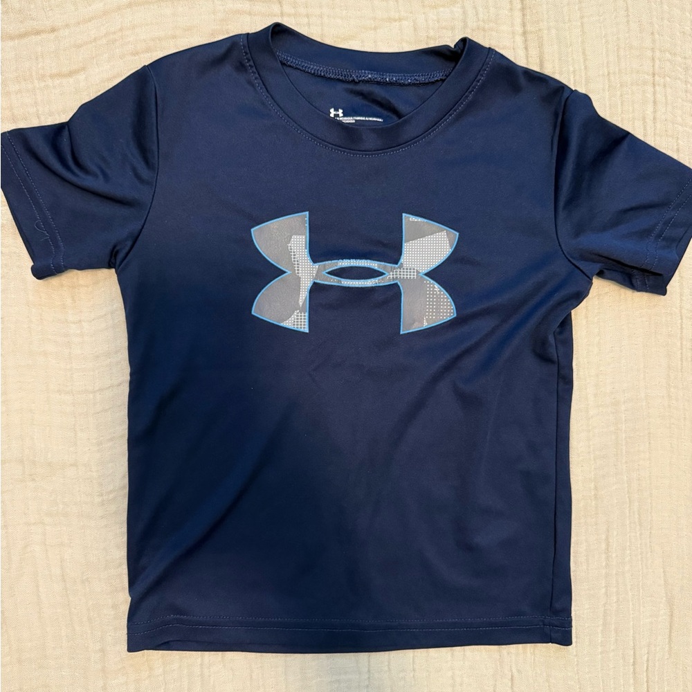 Under Armour Kids' Dark Blue Short Sleeve Tee